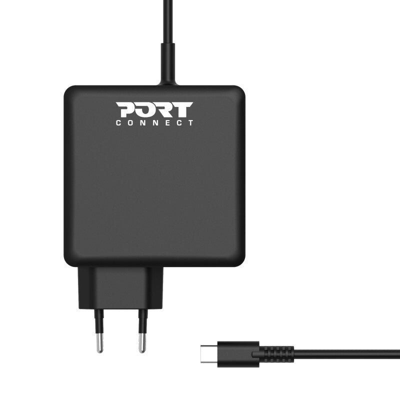 Port Designs 900097B-UK mobile device charger Smartphone, Tablet Black AC Fast charging Indoor - Image 1
