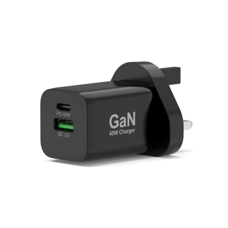 Port Designs 900105-UK mobile device charger Universal Black AC Fast charging Indoor - Image 1