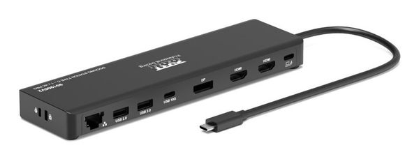 Port Designs Mobile docking station 1 X 4K USB-C 9 devices 100W