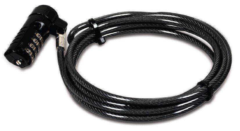 Port Designs 901209 cable lock Black 1.8 m - Image 1