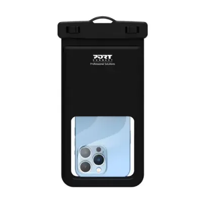 Port Designs 901884 mobile phone case 17 cm (6.7") Pouch case Black, Transparent - Thumbnail 2