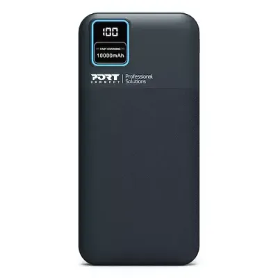 Port Designs 907001 power bank Lithium Polymer (LiPo) 10000 mAh Black - Thumbnail 2