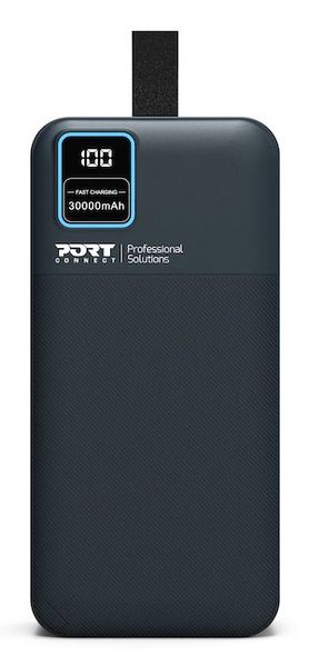 PORT DESIGNS POWERBANK 30000 mAh Slim LED Integrated Lamp - Cabin Luggage Approved