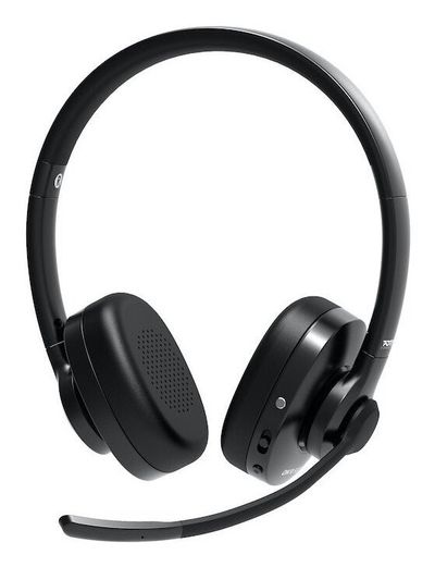 Port Designs 912002 headphones/headset Wireless Head-band Office/Call center Bluetooth Black