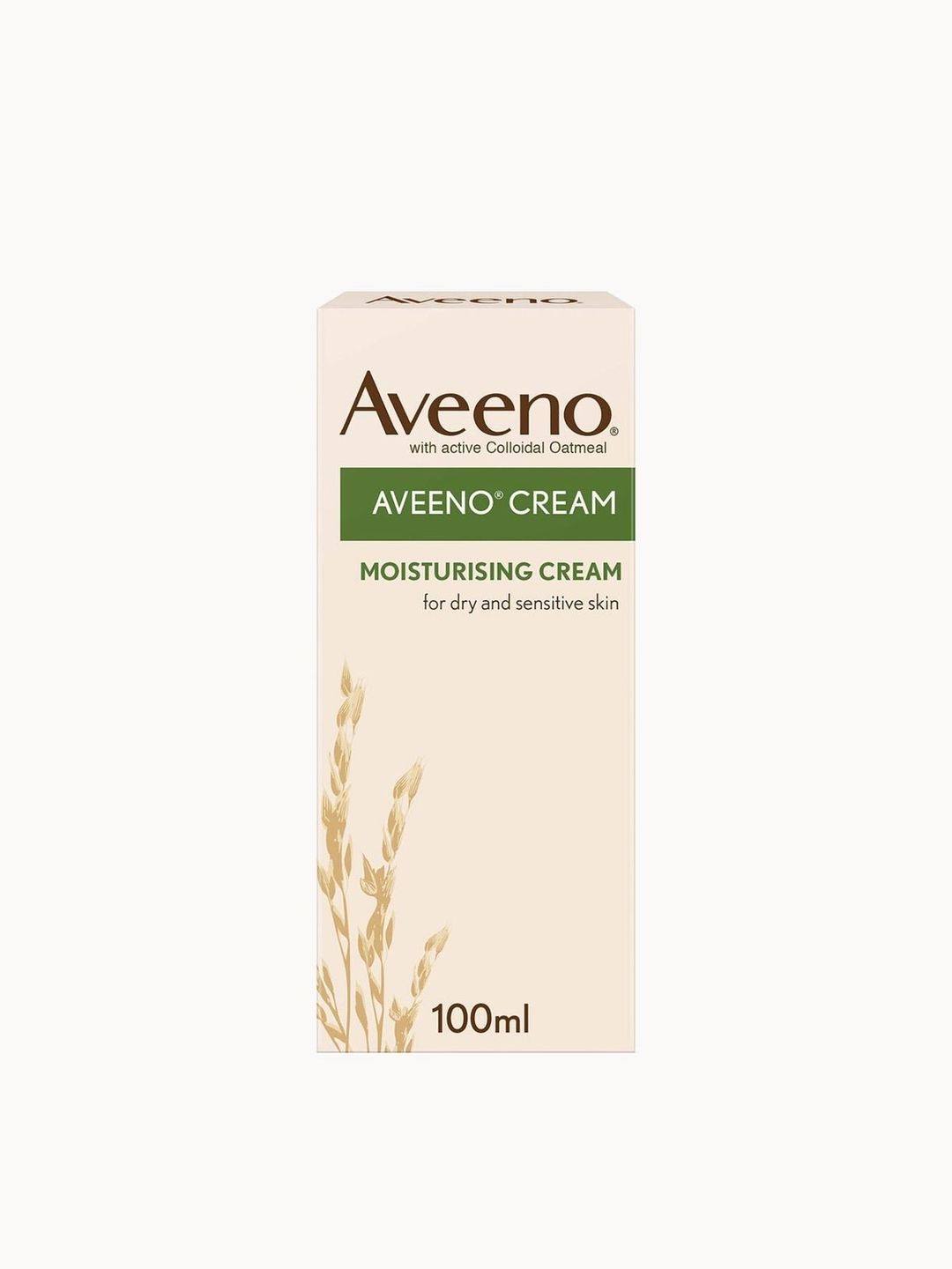 Aveeno Moisturising Cream 100ml Tube in White - Image 1
