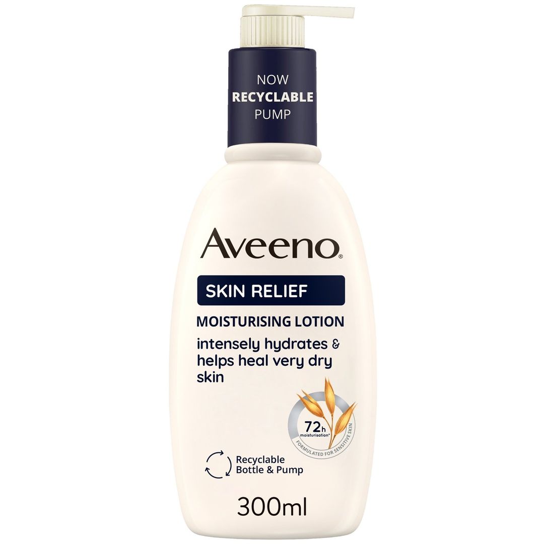 Aveeno Skin Relief Nourishing Lotion Shea Butter 300ml - Image 1