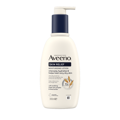 Aveeno Skin Relief Nourishing Lotion Shea Butter 300ml - Thumbnail 2