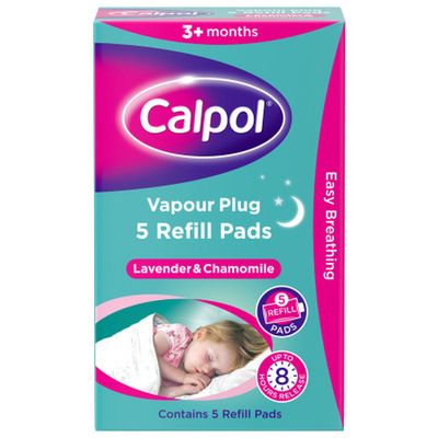 Pack of 5 Calpol Vapour Plug Refill Pads - Teal - Thumbnail 2