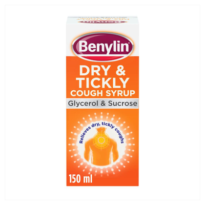 Benylin Dry &amp; Tickly Cough Syrup 150ml - Thumbnail 2