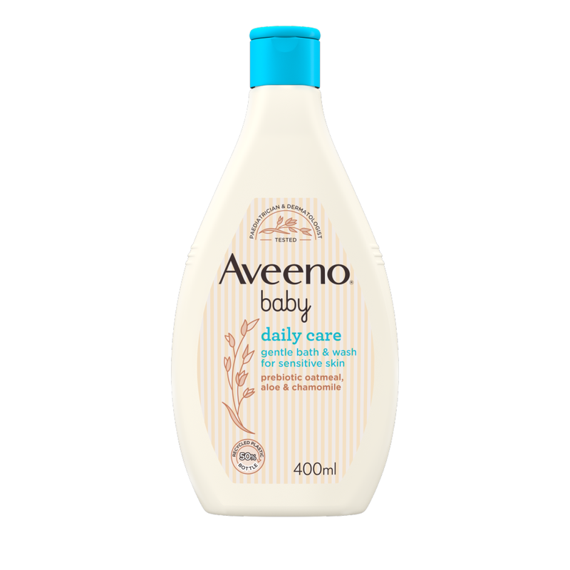 Aveeno Baby Daily Care Gentle Bath and Wash 400ml - Image 1