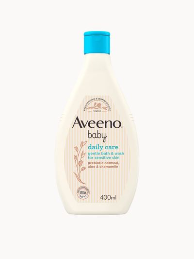 Aveeno Baby Daily Care Gentle Bath and Wash 400ml - Thumbnail 2