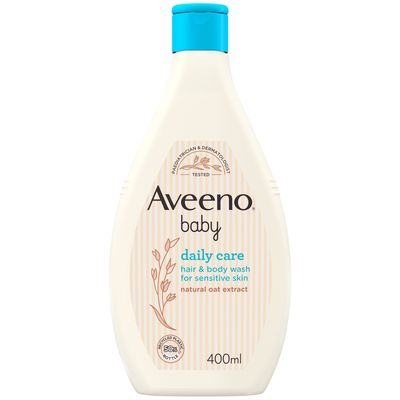 Aveeno Baby Daily Care Hair and Body Wash 400ml - Thumbnail 2