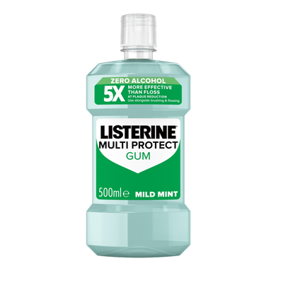 Listerine Multi Protect Gum Fluoride Mouthwash
