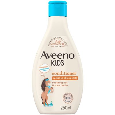 Aveeno Kids Conditioner with Soothing Oat and Shea Butter 250ml - Thumbnail 2