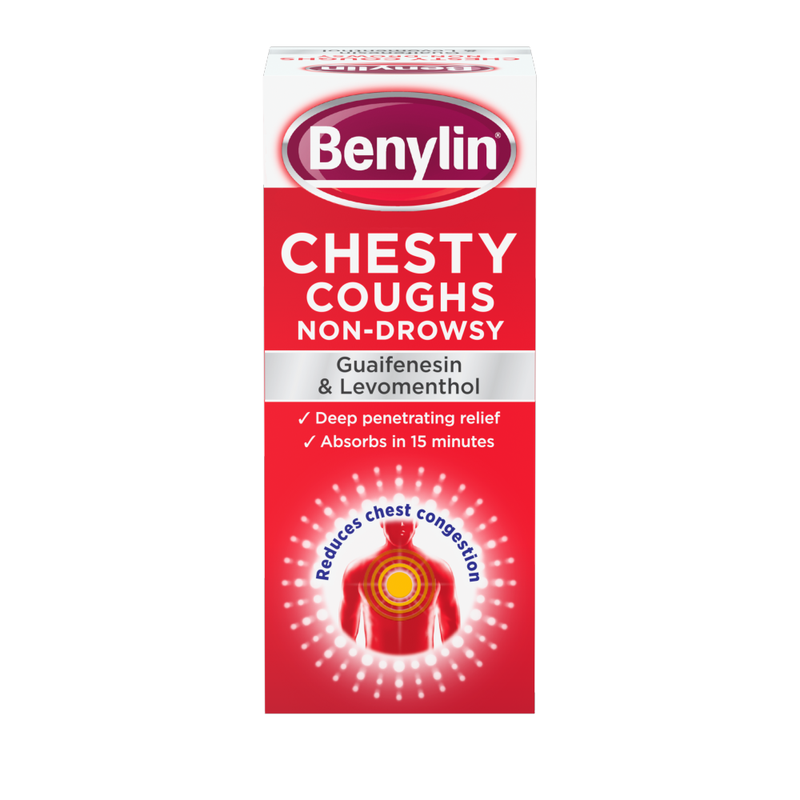 Benylin Non-Drowsy Chesty Cough Medicine 125ml - Image 1
