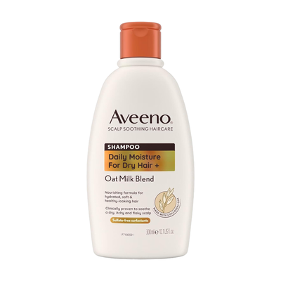 Aveeno Haircare Daily Moisture+ Oat Milk Blend Shampoo 300ml - Thumbnail 2