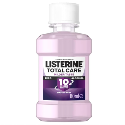 Listerine Total Care Milder Taste Mouthwash 80ml