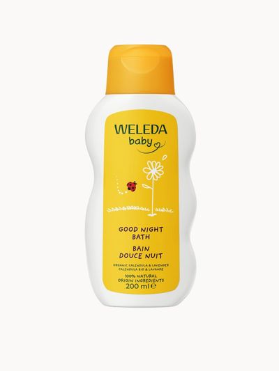 Weleda Baby Good Night Baby Bath, 200Ml Bath Soak