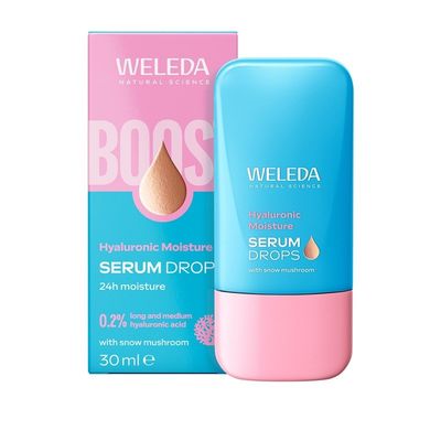 Weleda Hyaluronic Moisture Serum Drops with Snow Mushroom 30ml