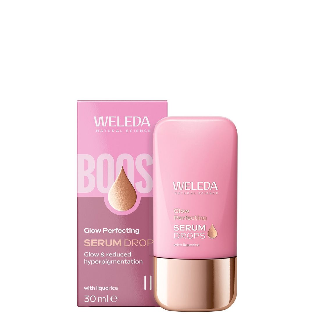 Weleda Glow Perfecting Face Serum Drops with Liquorice, Vegan 30ml - Image 1
