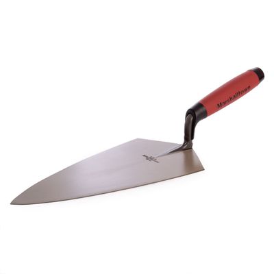 Marshalltown M1912D Philadelphia Brick Trowel With Durasoft Handle 12in X 6in M-T-M1912D