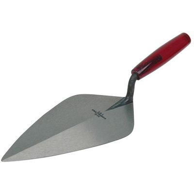 Marshalltown 34P Wide London Pattern Brick Trowel Plastic Handle 11In - Black