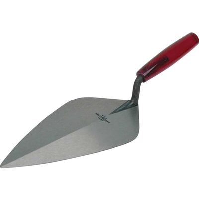 Marshalltown 34P Wide London Pattern Brick Trowel Plastic Handle 12In - Black - Thumbnail 2