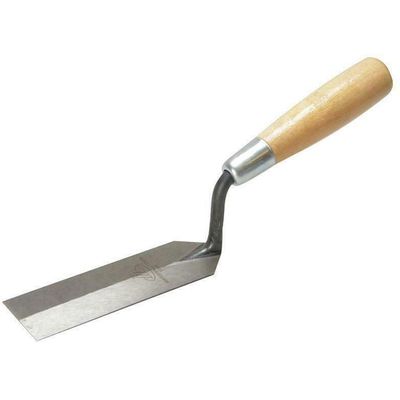 Marshalltown 54 Margin Trowel Wooden Handle 5 X 1.1/2In - Black