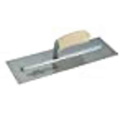 Marshalltown Mxs77 Cement Trowel Wooden Handle 18 X 4.1/2In - Black