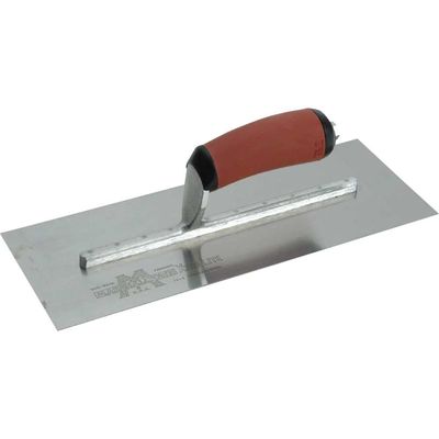 Marshalltown Mxs73Dss Stainless Steel Cement Trowel Durasoft 14 X 4.3/4In - Black - Thumbnail 4