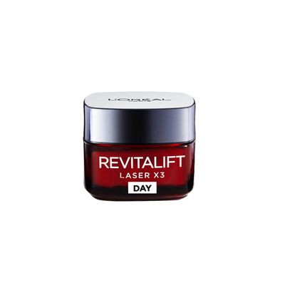 L'Oréal Paris Dermo Expertise Revitalift Laser Renew Advanced Anti-Aging Moisturiser - Triple Action (50ml)