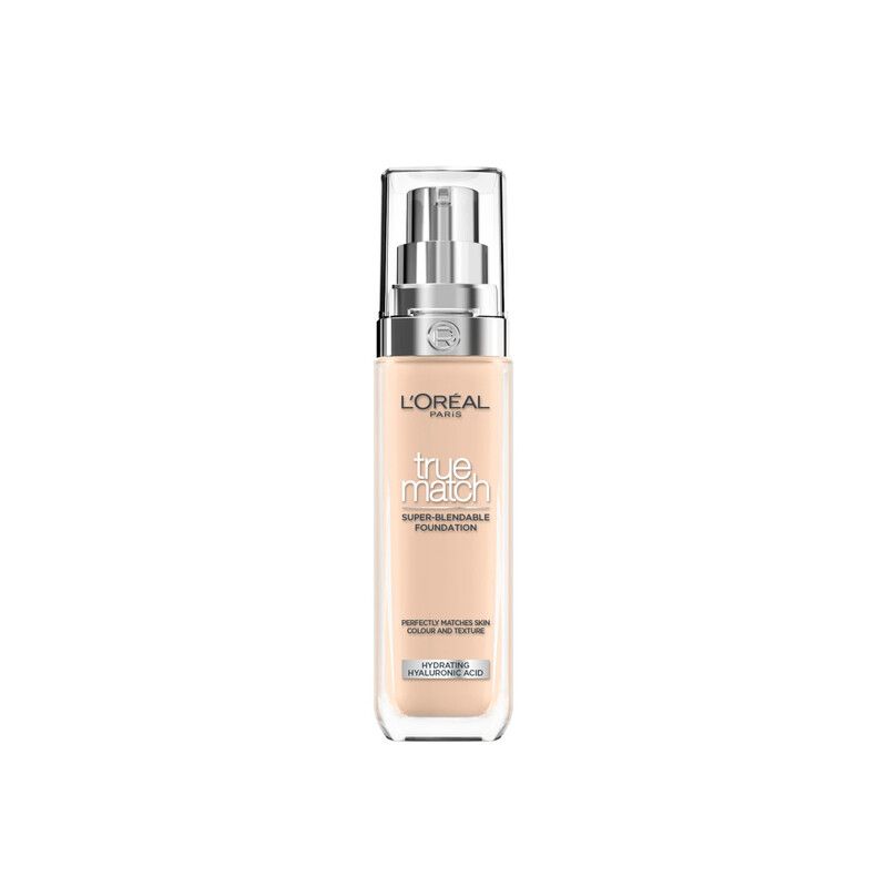 L'Oréal Paris True Match Liquid Foundation with SPF and Hyaluronic Acid 30ml (Various Shades) - 2C Rose Vanilla - Image 1