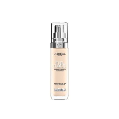 L'Oreal Paris True Match Hydrating Liquid Foundation Spf 16 | 1W Golden Ivory, 30ml