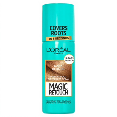 L’Oréal Paris Magic Retouch Temporary Instant Root Concealer Spray 75ml (Various Colours) - Dark Blonde - Thumbnail 2