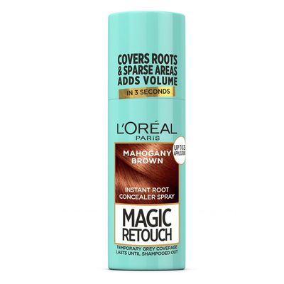 L’Oréal Paris Magic Retouch Temporary Instant Root Concealer Spray 75ml (Various Colours) - Mahogany Brown