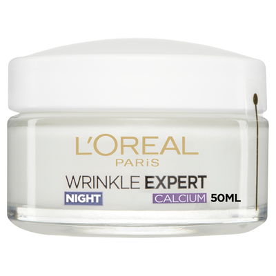 L'Oreal Wrinkle Expert Densifying Night Cream - White and Purple