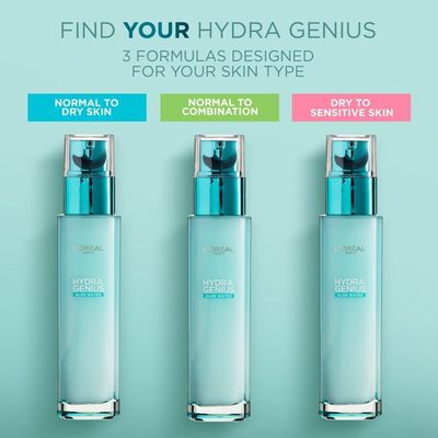 L'Oreal Paris Hydra Genius Aloe Moisturiser Combination Skin 70ml