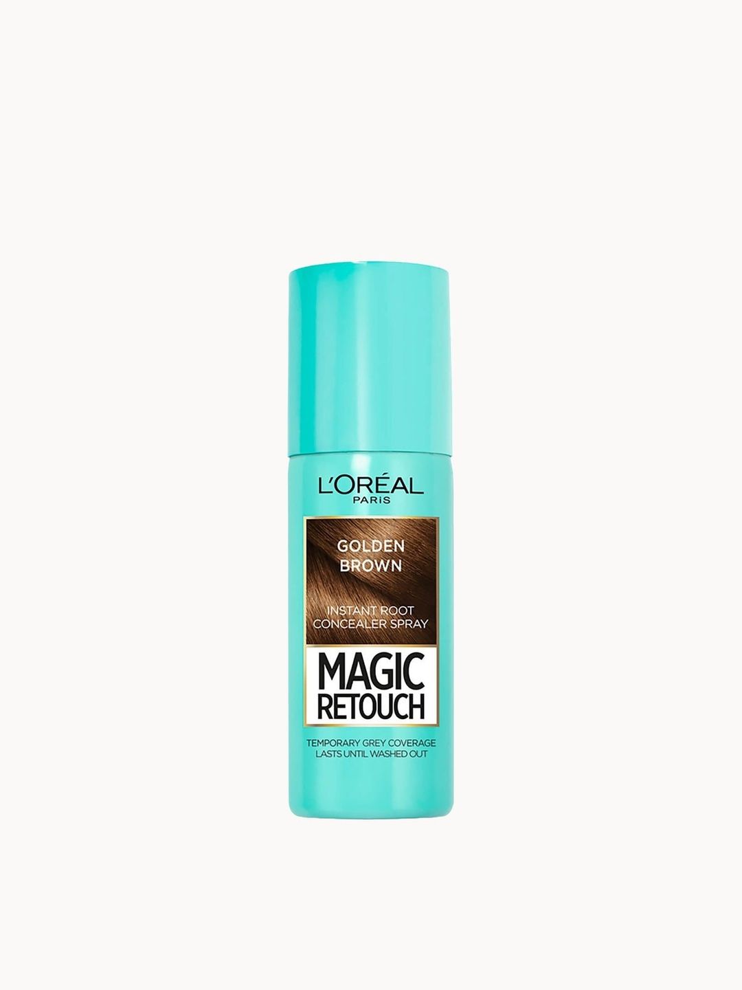 L’Oréal Paris Magic Retouch Temporary Instant Root Concealer Spray 75ml (Various Colours) - Golden Brown - Image 1