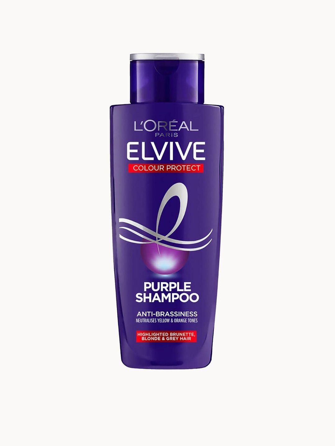 L'Oréal Paris Elvive Colour Protect Anti-Brassiness Purple Shampoo 200ml - Image 1
