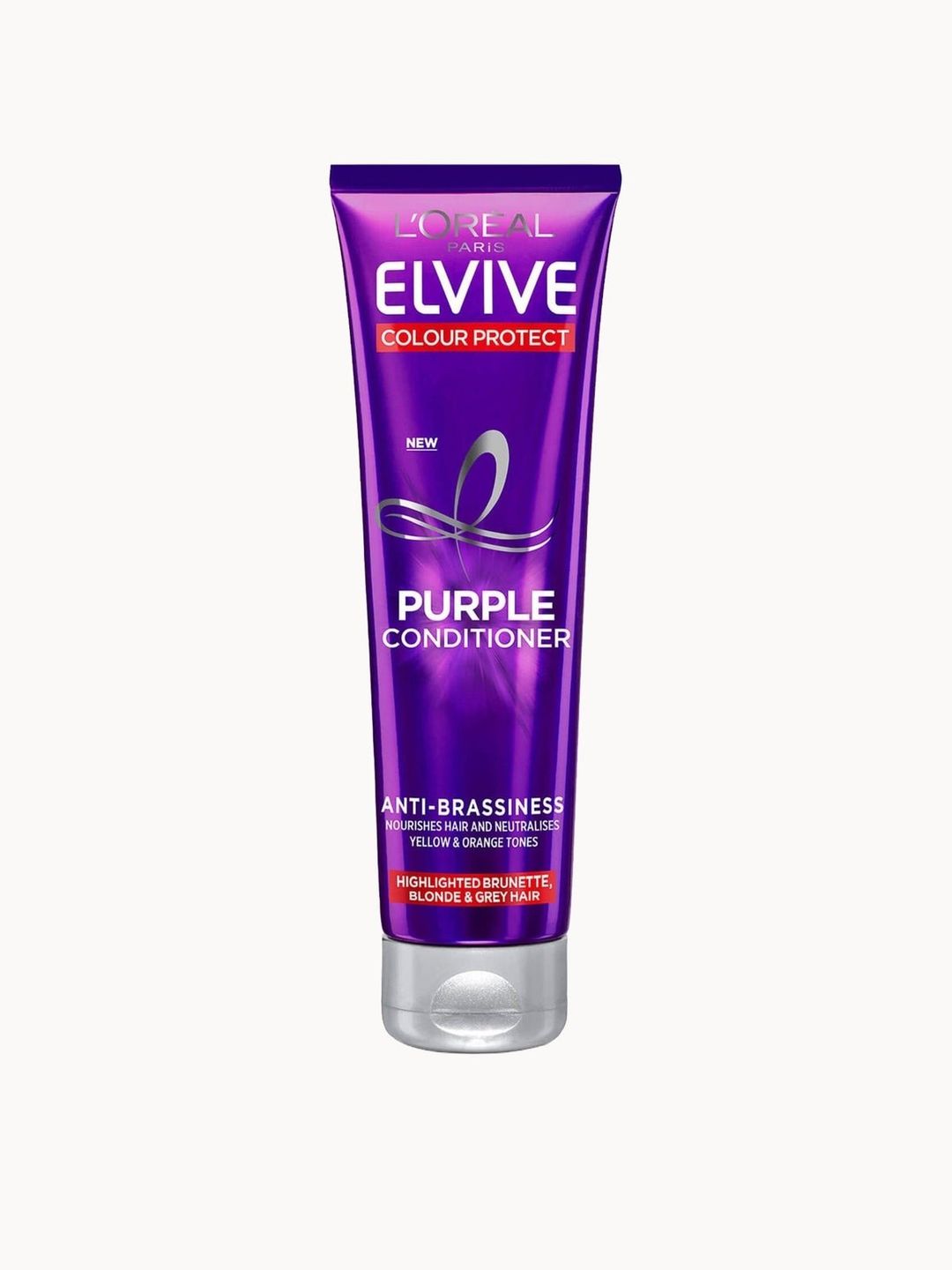 L'Oréal Paris Elvive Colour Protect Anti-Brassiness Purple Conditioner 150ml - Image 1