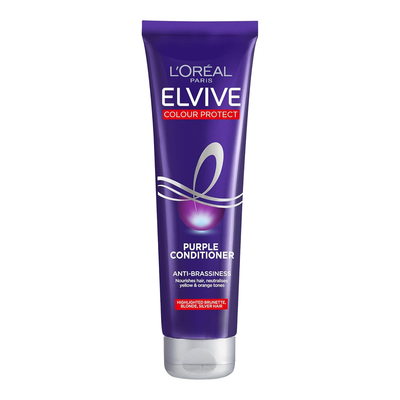 L'Oréal Paris Elvive Colour Protect Anti-Brassiness Purple Conditioner 150ml - Thumbnail 2