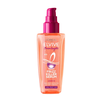 L'Oréal Paris Women's Dream Lengths Leave In Serum Sleek Frizz Killer for Long, Frizzy Hair | Size: 100ml - Thumbnail 2