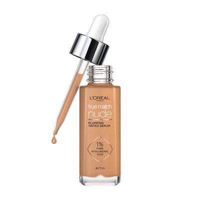 L'Oréal Paris True Match Nude Plumping Tinted Serum (Various Shades) - 6-7 Tan
