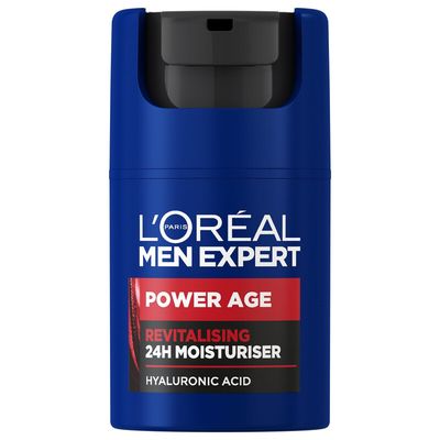 L'Oréal Paris Men Expert Power Age Moisturiser with Hyaluronic Acid 50ml - Thumbnail 2