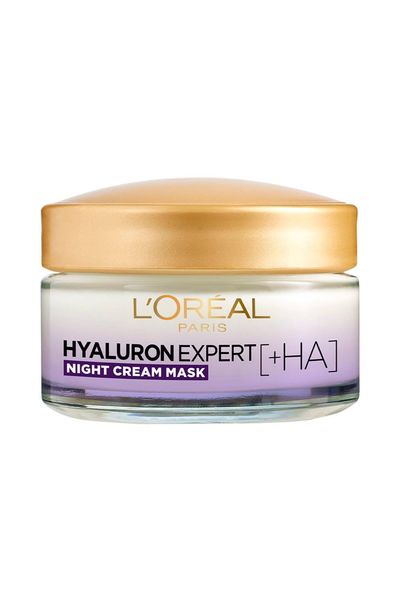 L'Oréal Paris Women's Hyaluron Expert Night Cream, Hyaluronic acid, 50ml in Misc