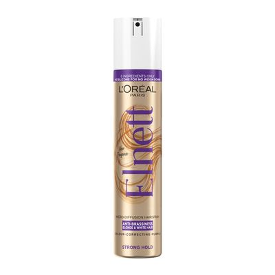 L'Oréal Paris Elnett Hairspray Anti-Brassiness for Blonde and White Hair 200ml