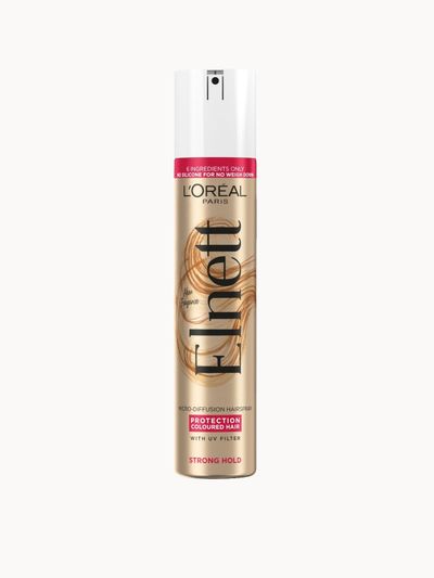 L'Oréal Paris Elnett Hair Spray for Coloured Hair UV 200ml - Thumbnail 2