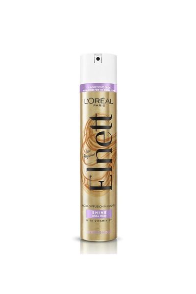 L'Oréal Paris Elnett Hair Spray for dull hair with Vitamin E | Size: 400ml
