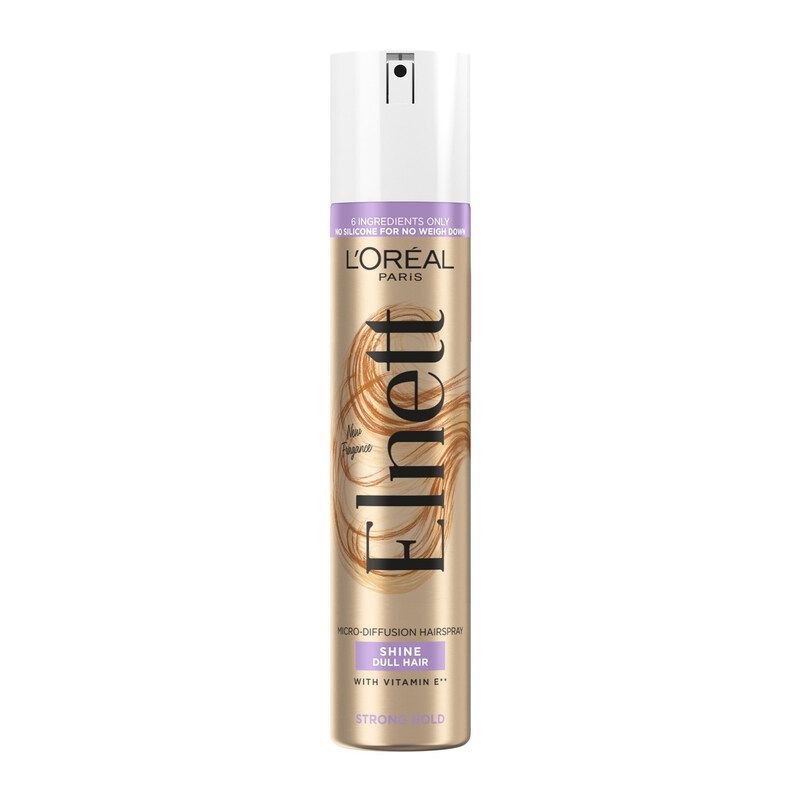 L'Oréal Paris Elnett Hair Spray for Dull Hair with Vitamin E 200ml - Image 1