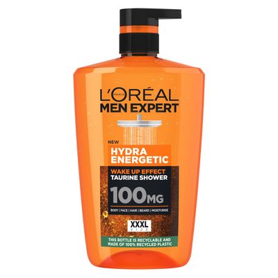 Men Expert Hydra Energetic Shower 1L - Orange - Thumbnail 2
